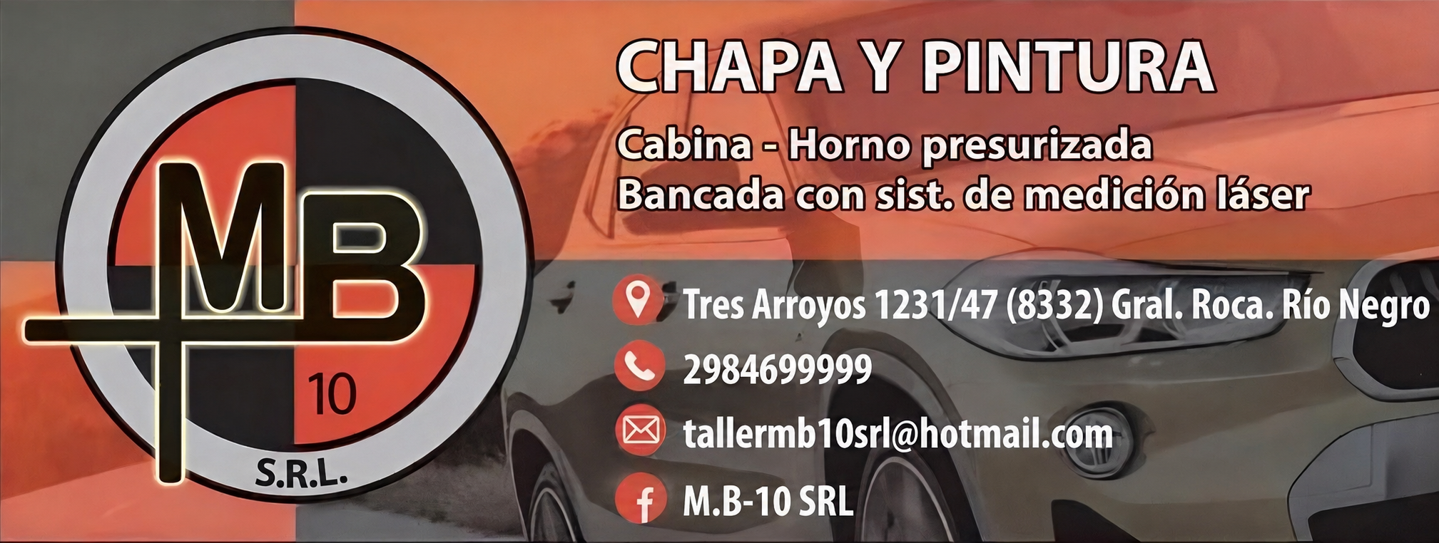 Taller M.B-10 SRL Chapa y Pintura en General Roca